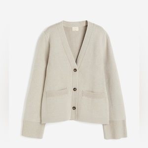 H&M premium 100% Wool cardigan